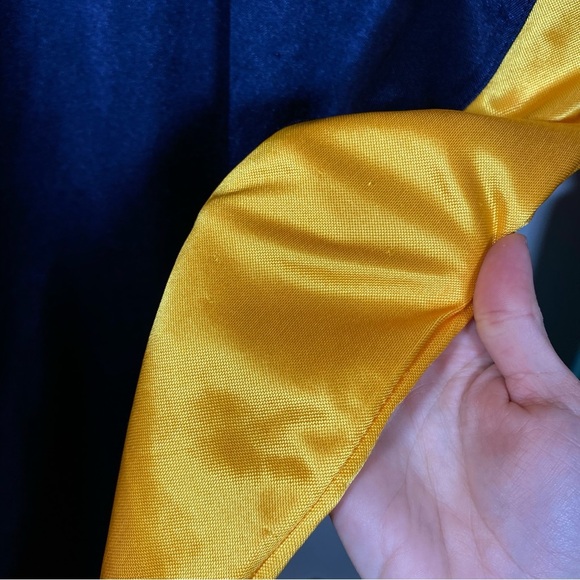 Vintage Diadora Lexington SC USA Yellow Blue 30 Jersey Retro Soccer Football - Picture 7 of 16